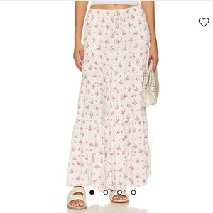 NWT Free People Nova Skirt in Ivory
